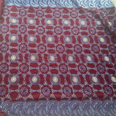 שמלה T/C בד עיצוב רקמה